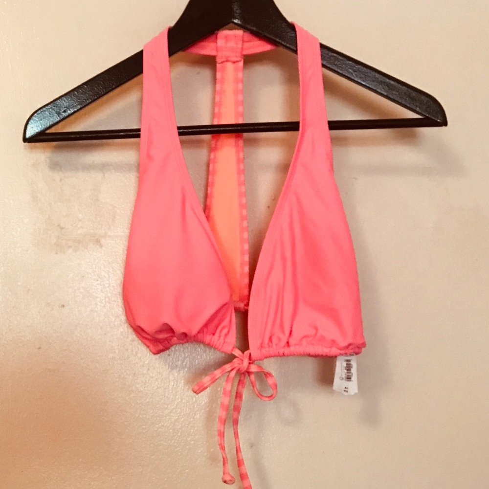 Old Navy Tie Front Bikini Top